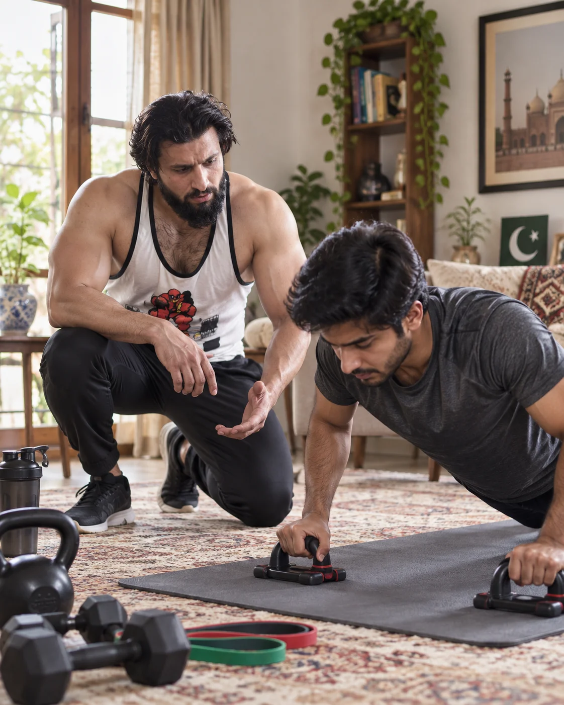 Home based fitness coaching