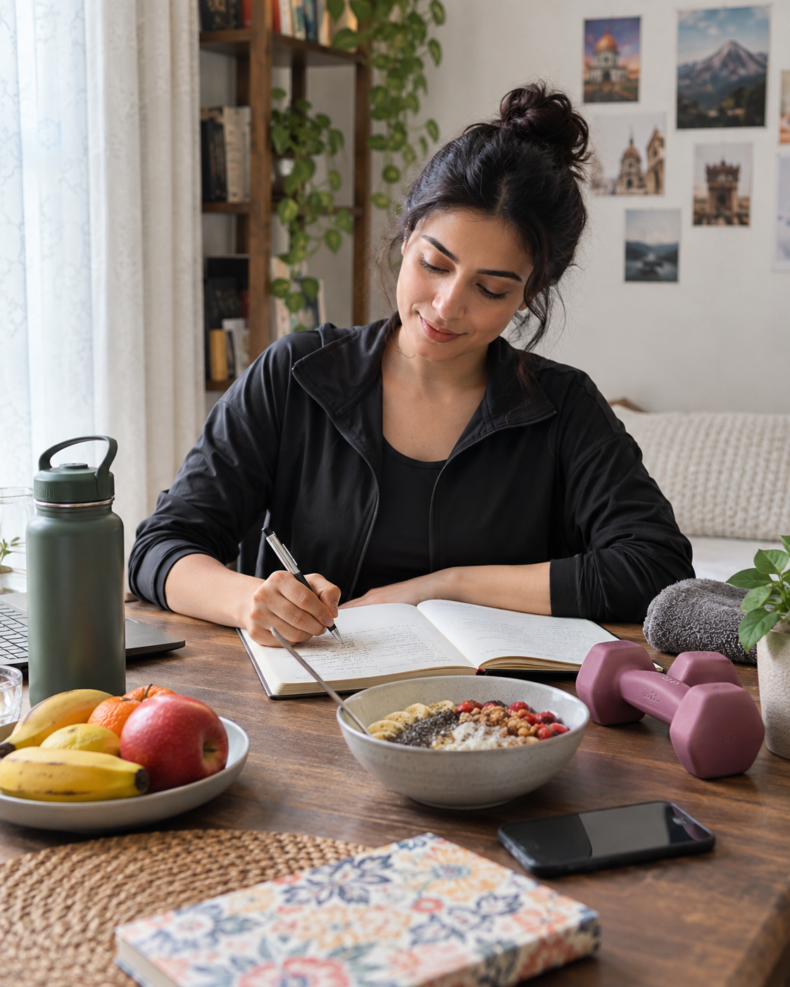 Healthy daily routine planning