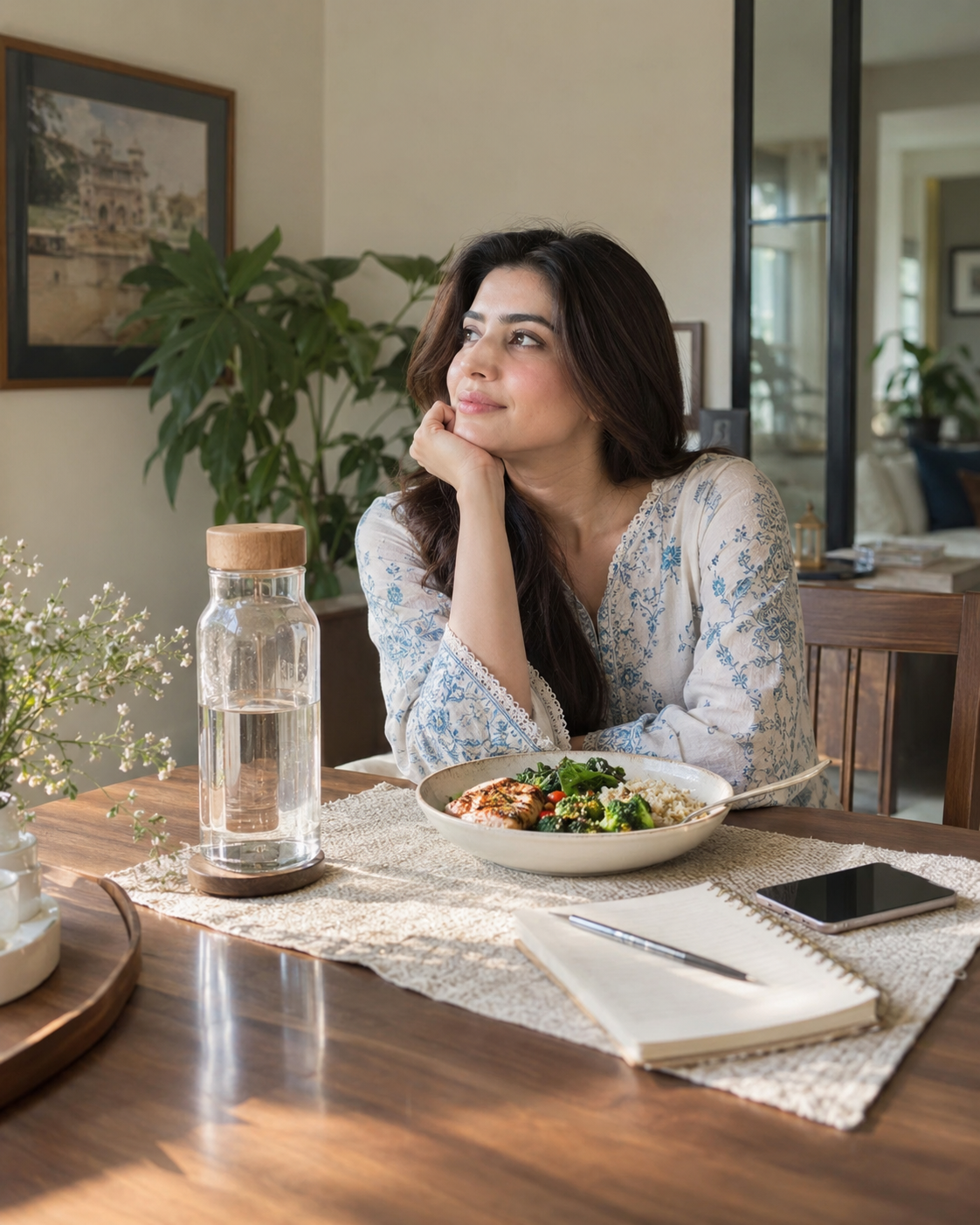 Healthy daily lifestyle routine